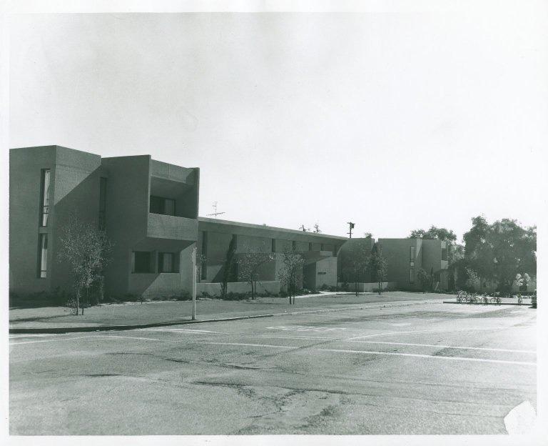 Oldenborg Center soon after its completion in 1966