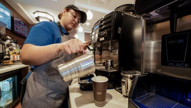 Staff at Cafe47 ensure students, faculty and staff stay well caffeinated throughout the academic year.
