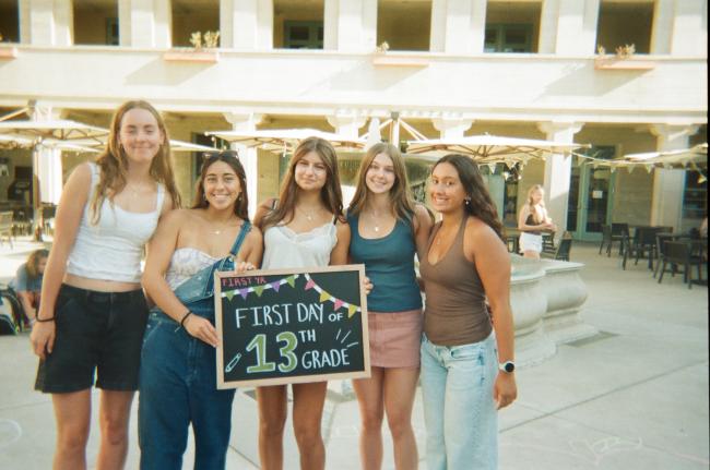 Five girls in a photo