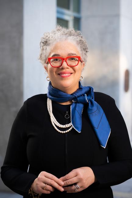 President G. Gabrielle Starr vertical in black