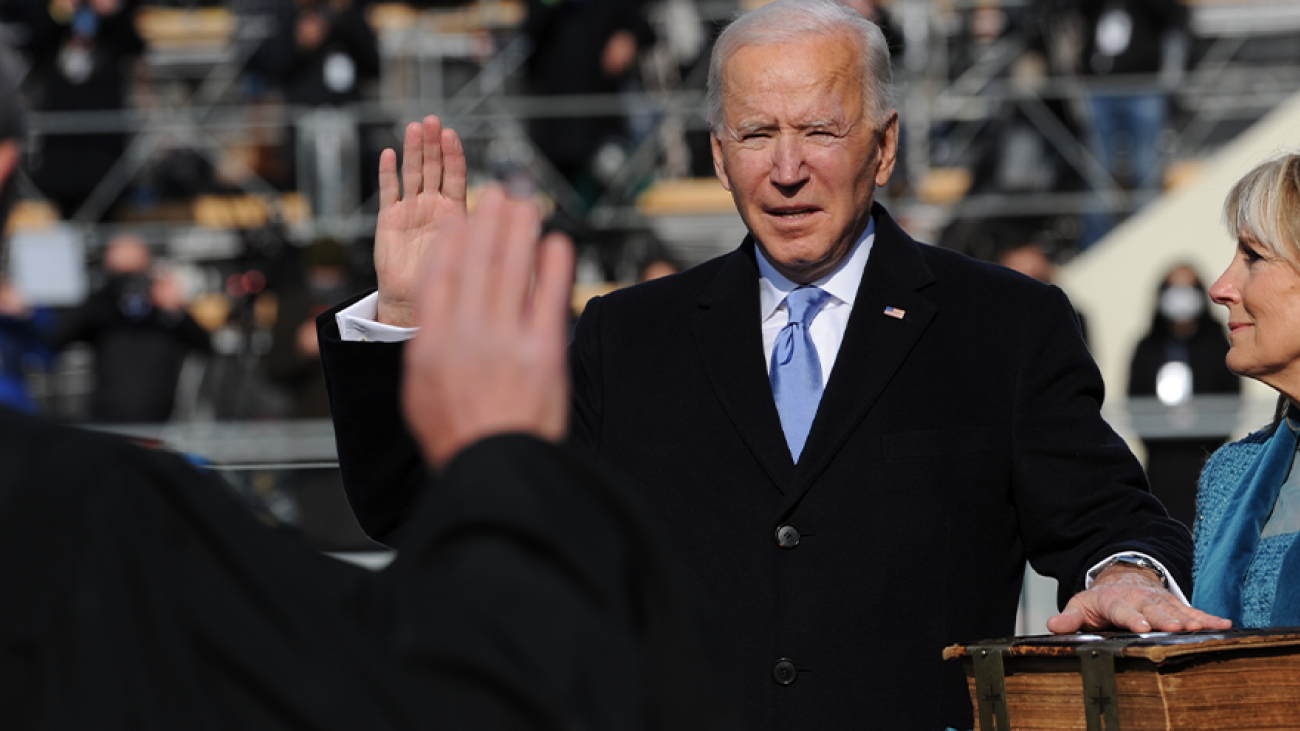 President BIden Oath of Office