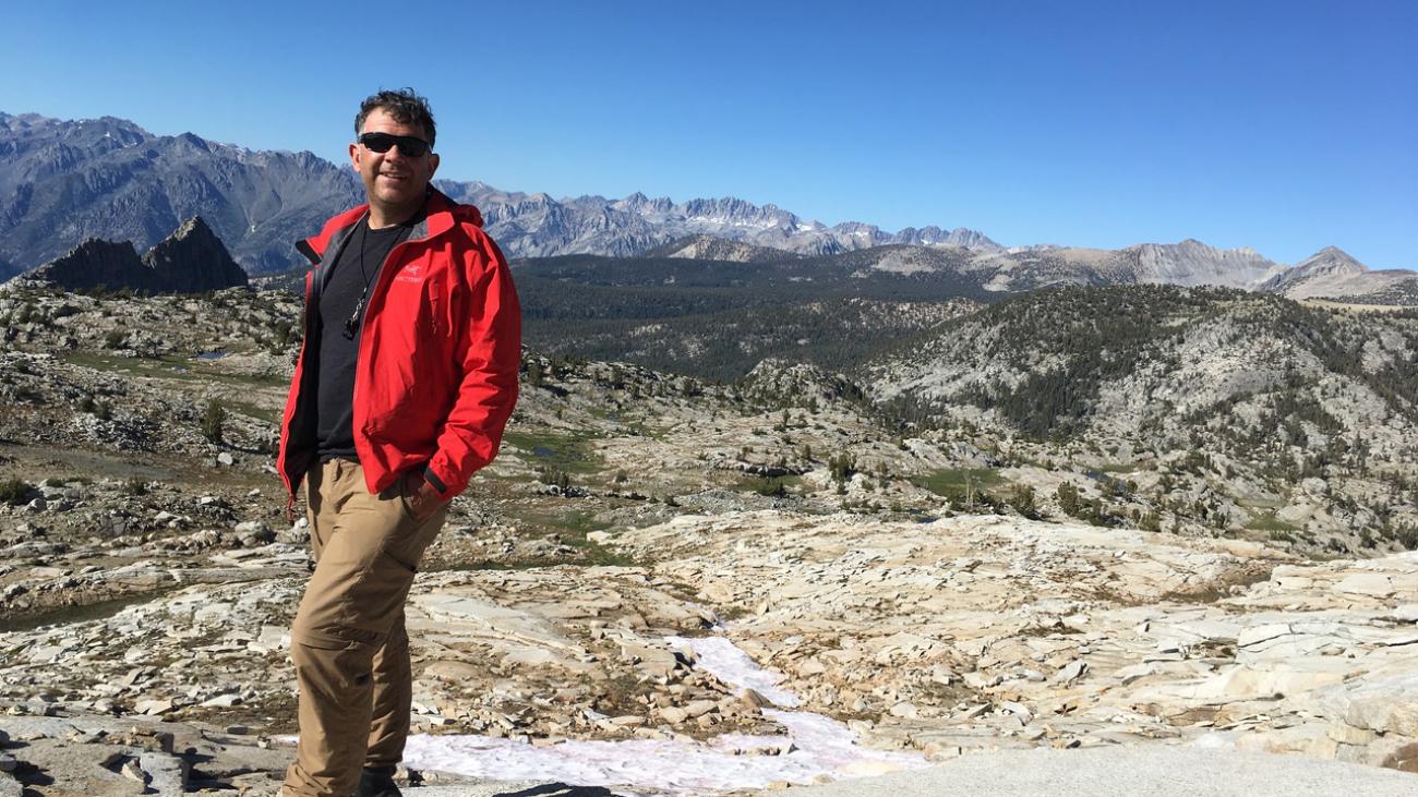 Geology Professor Jade Star Lackey at Kings Canyon National Park