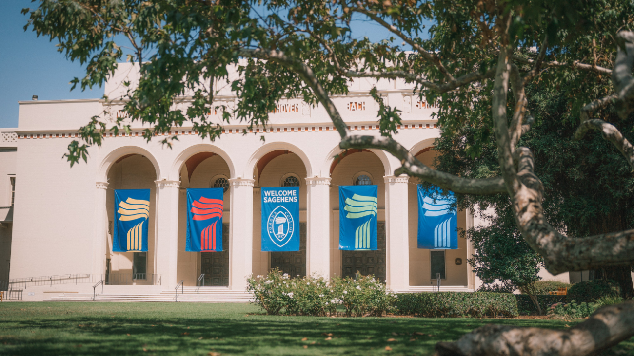 Pomona College Campus Stock Image