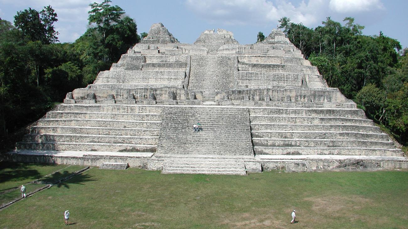 Caana architectural complex at Caracol, Belize