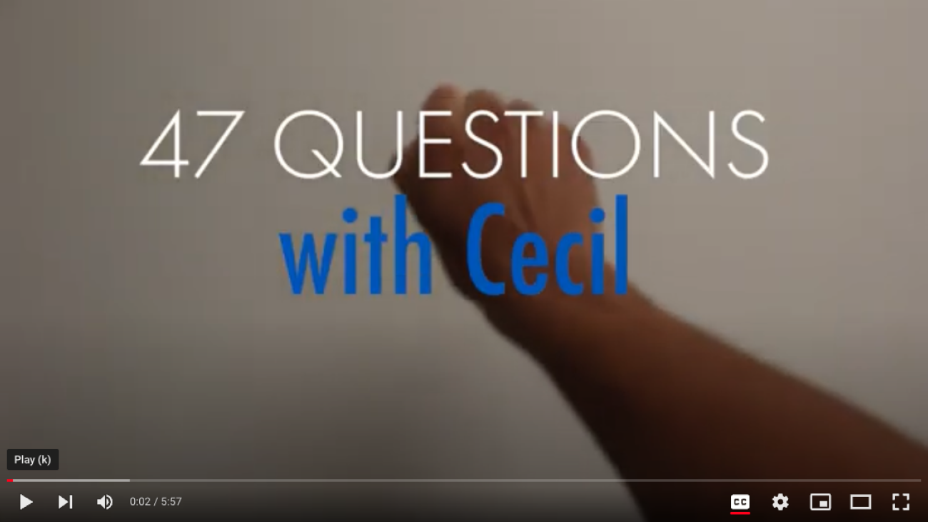 47 Questions with Cecil