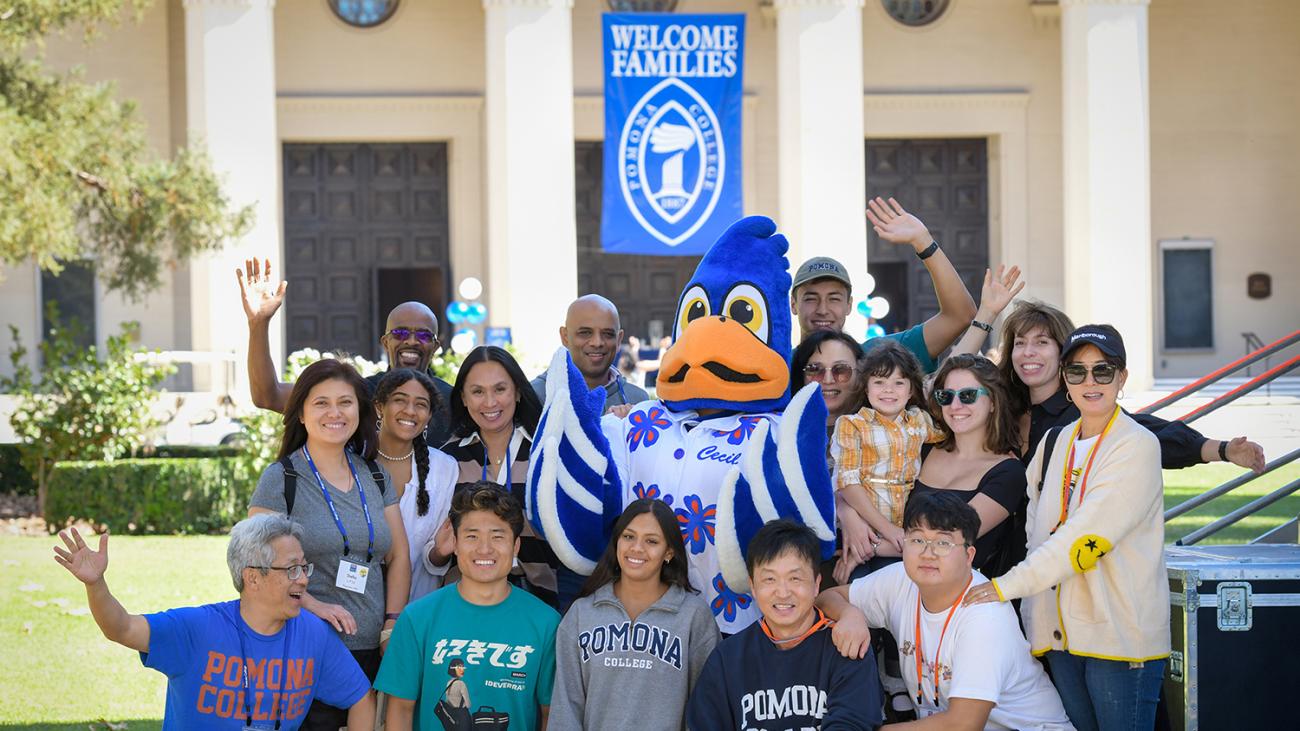 Pomona families with Cecil photo