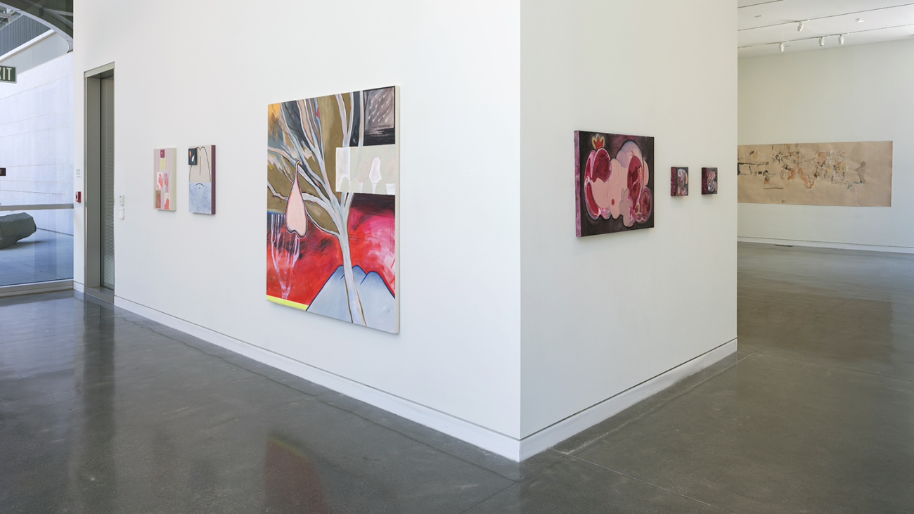Installation view looking southeast