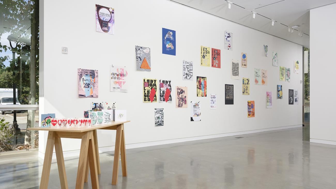 Installation view looking northwest, photo by Alex Delapena