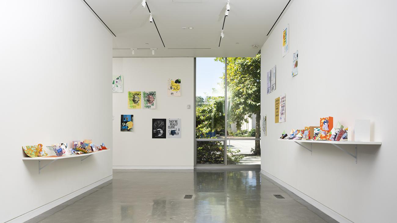 Installation view north gallery, photo by Alex Delapena