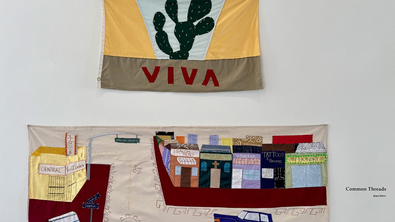 Kiara Flores ’26 tapestry