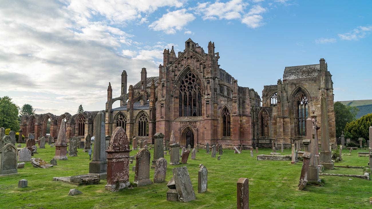 photo of Melrose Abbey
