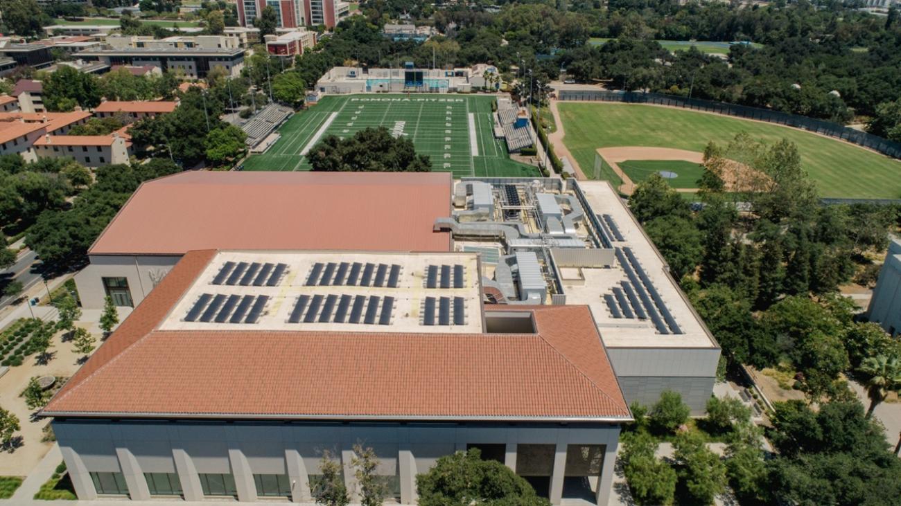 Building with rooftop solar