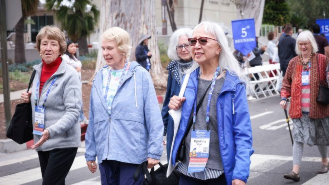 Cynthia Chan Hall at the Through the Gates event during Alumni Weekend