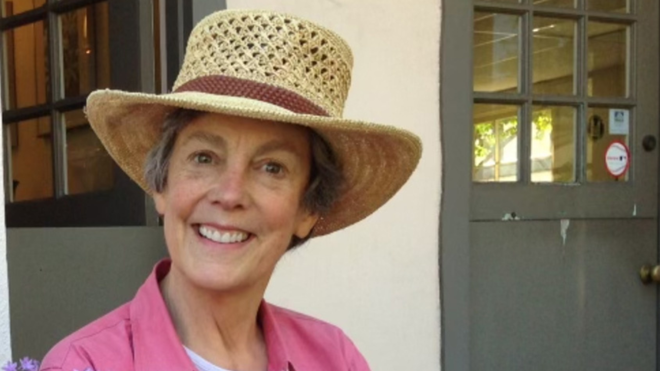 Barbara Bohn outdoor gardening portrait