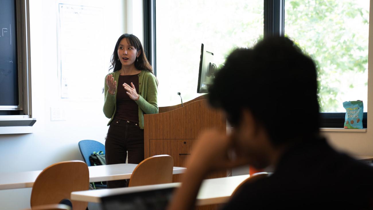 Class discussion with Prof. Yuqing Zhu