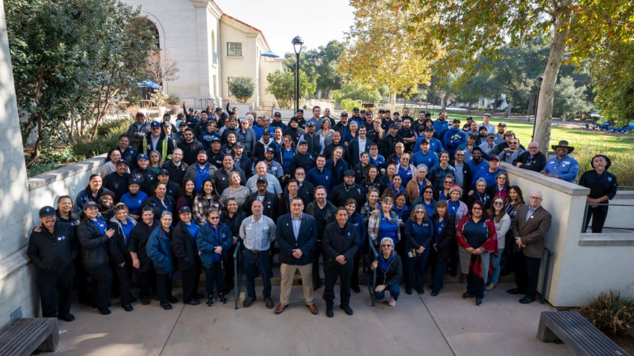 Group shot of the FCS team taken in December 2024
