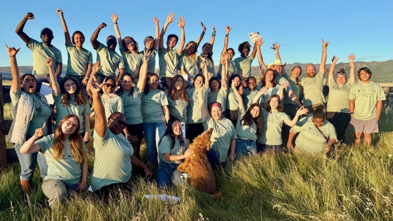 Smith leads the Rx One Health Field Institute as a 2 week experiential learning field course that brings together 30 young professionals from around the world to collaborate on One Health solutions (Beckwourth, CA).