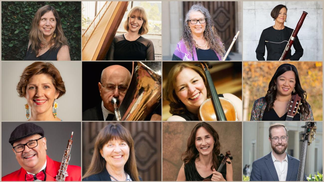 music faculty portraits