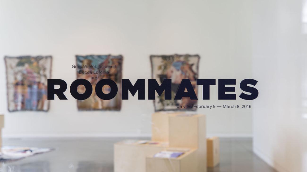 ROOMMATES, Installation view, 2016