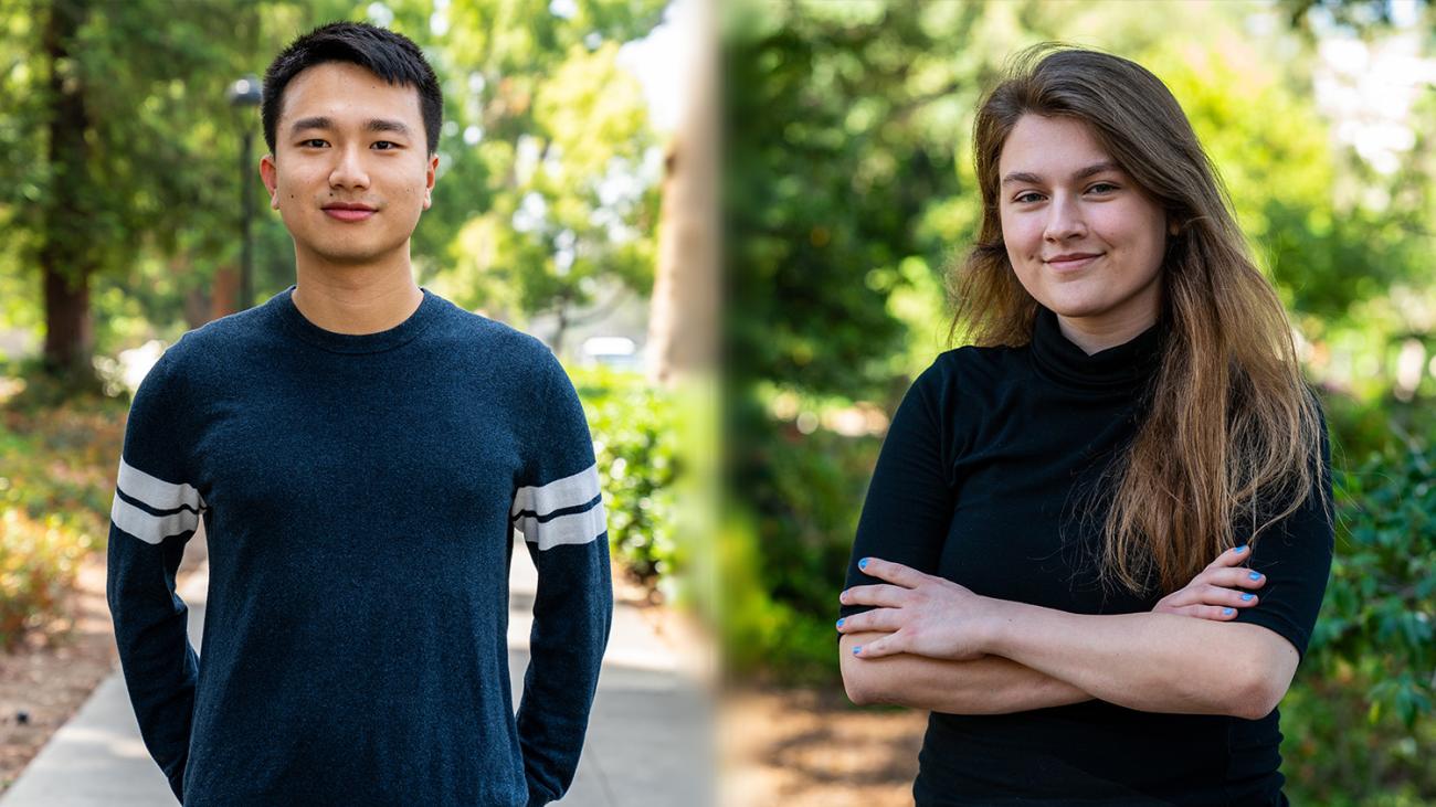 Downing Scholars, Jerry Xuan, Vesta Pitts, Class of 2019