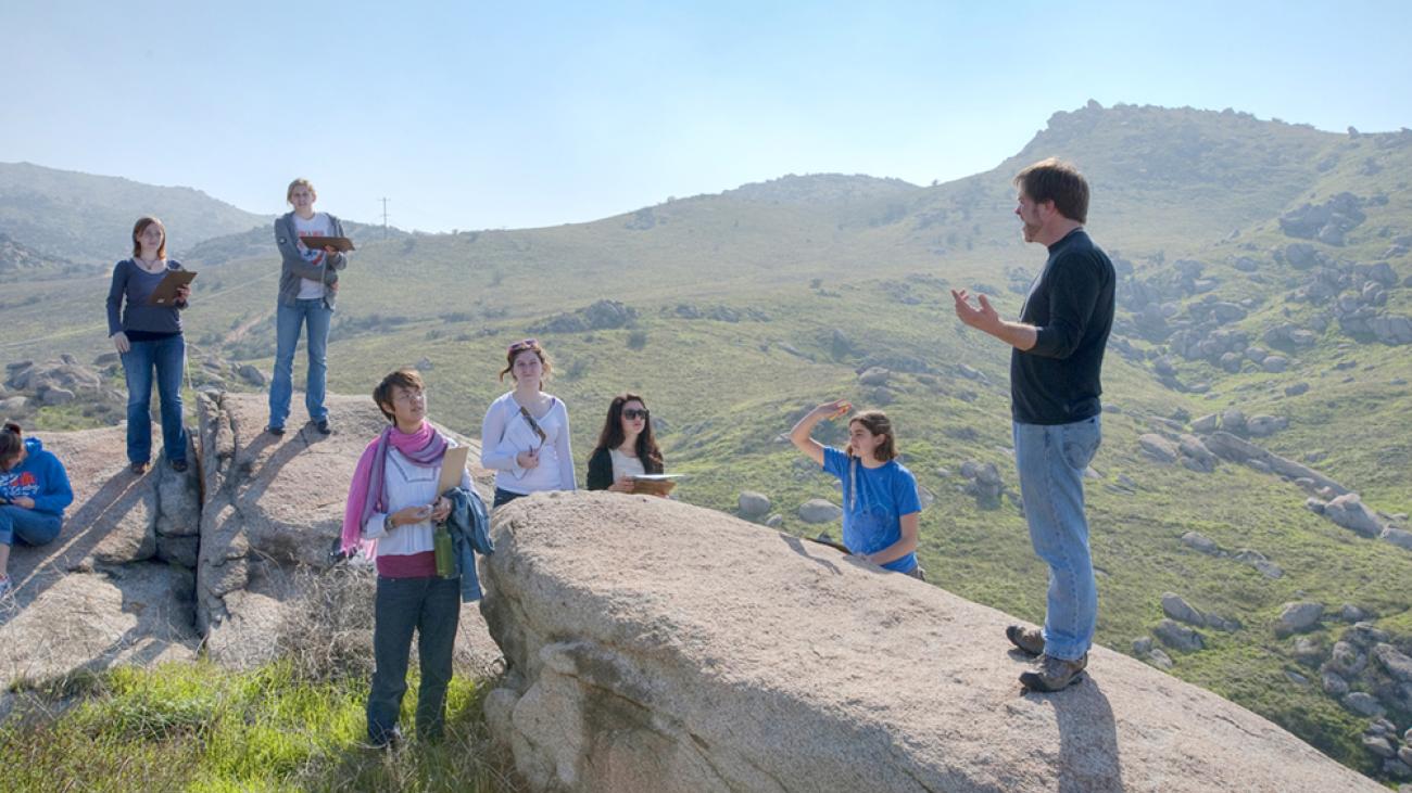 Field trip with Professor Robert Gaines