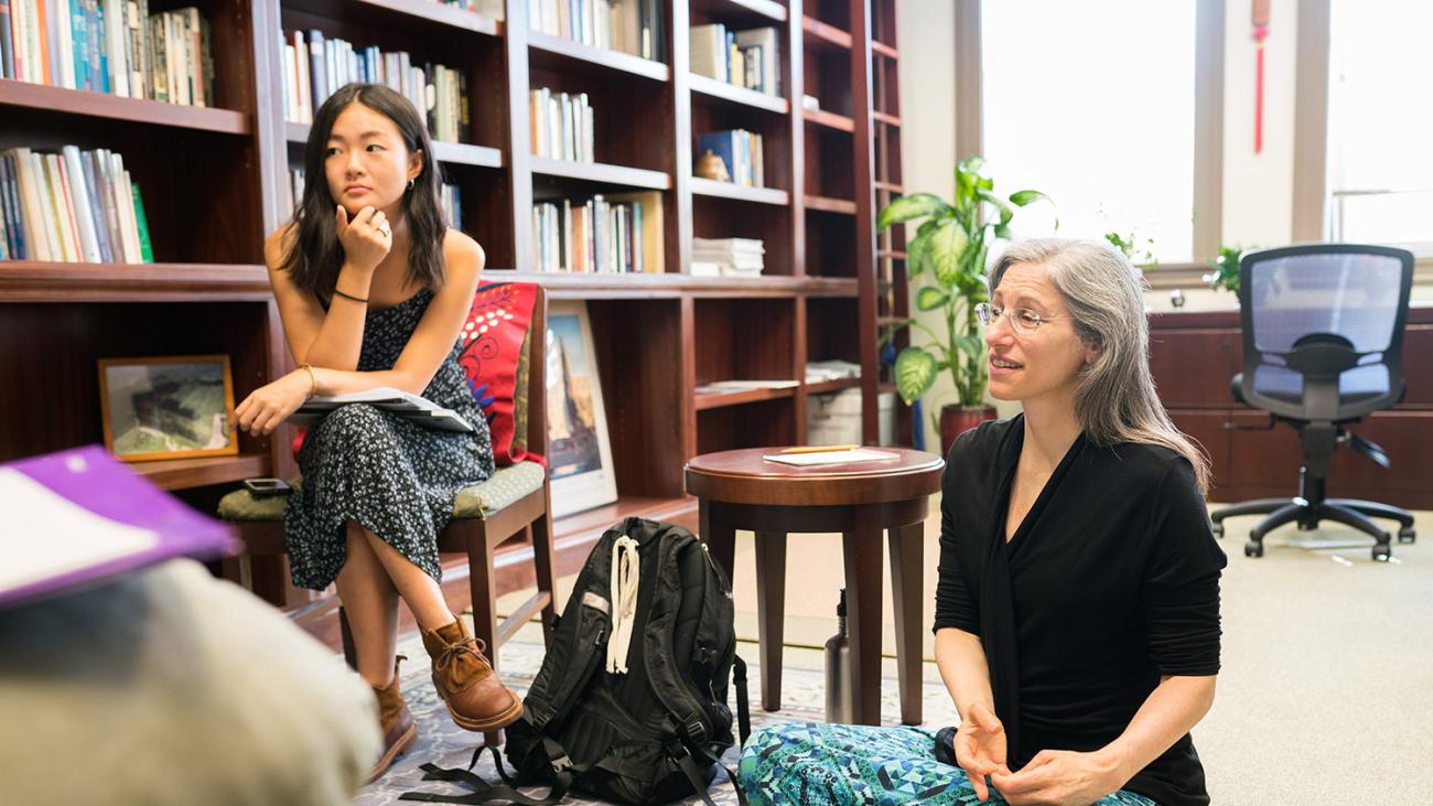 Office hours with Professor Julie Tannenbaum