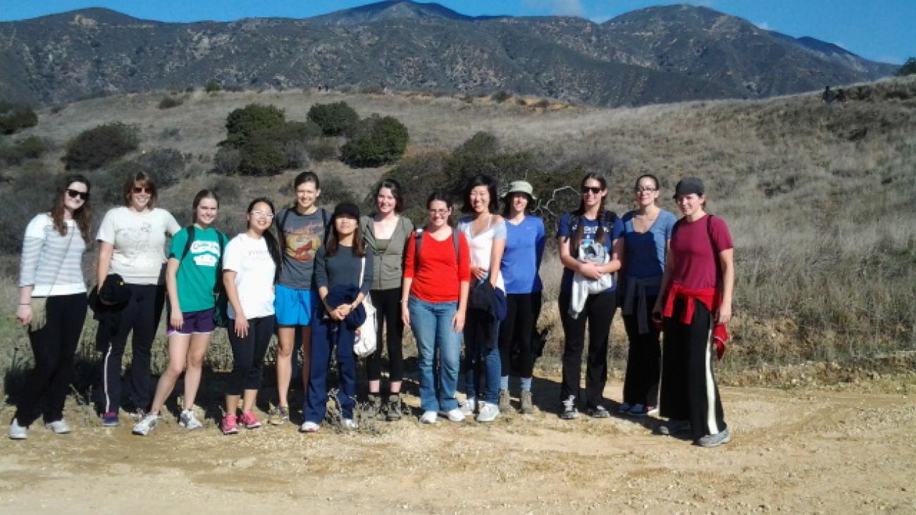 A group hike with Women and Philosophy