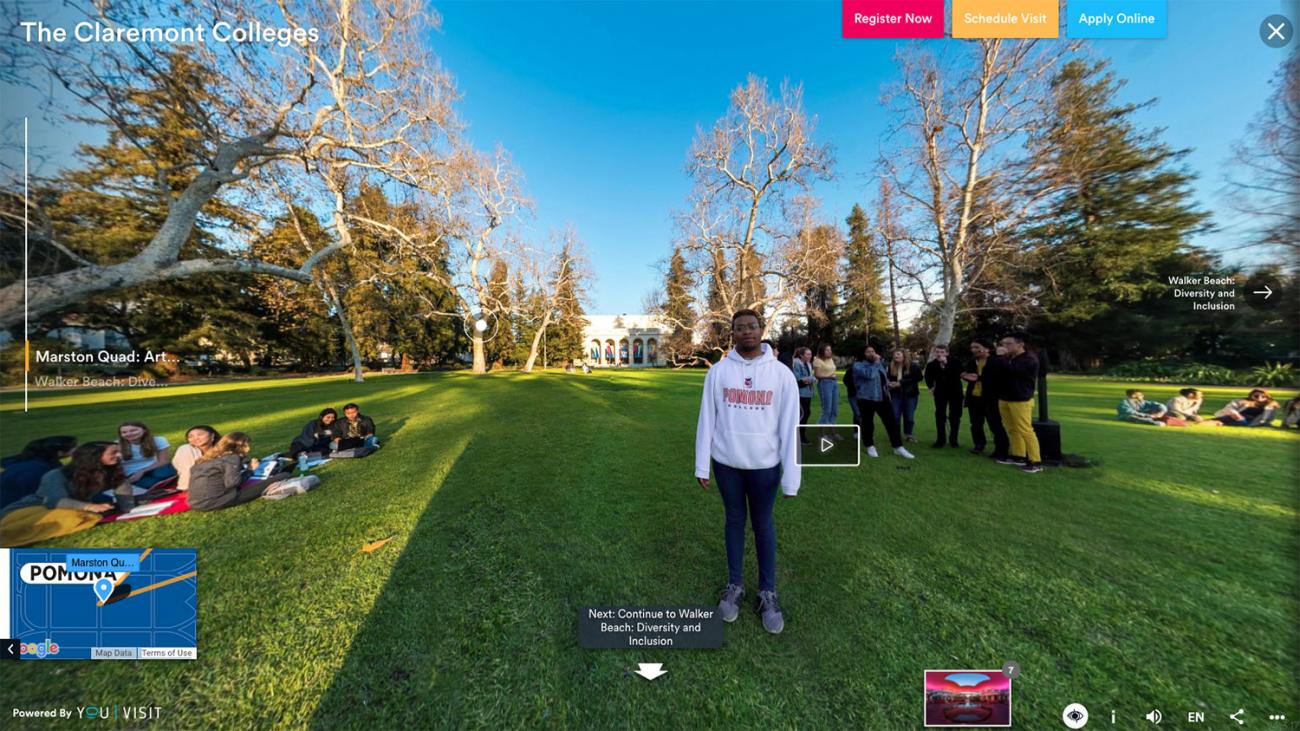 claremont colleges virtual tour