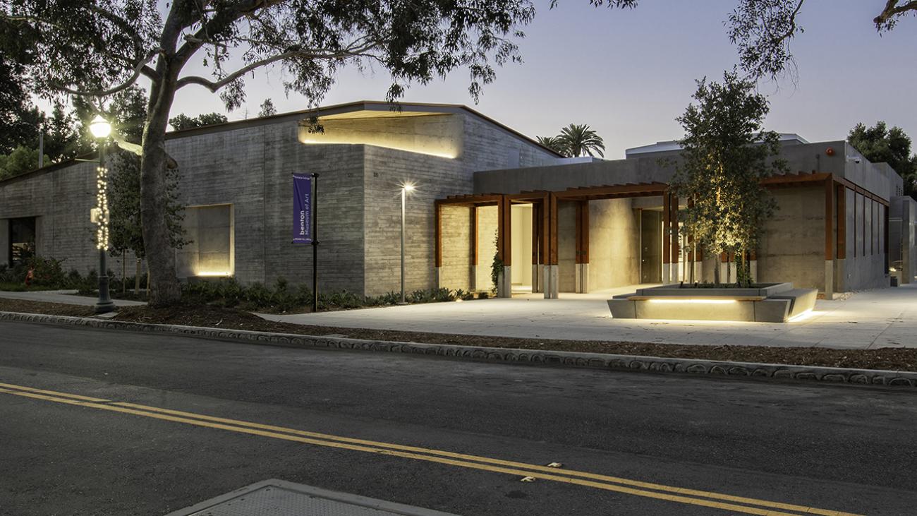 Benton Museum of Art Entrance