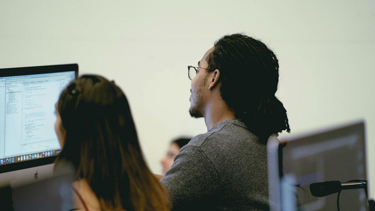 Students in the Computer Science Lab