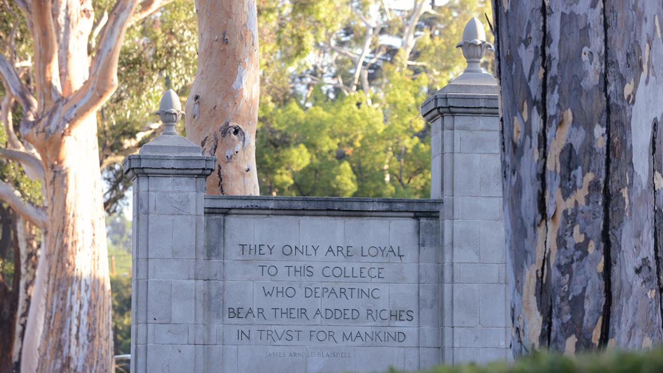 Pomona College Gates