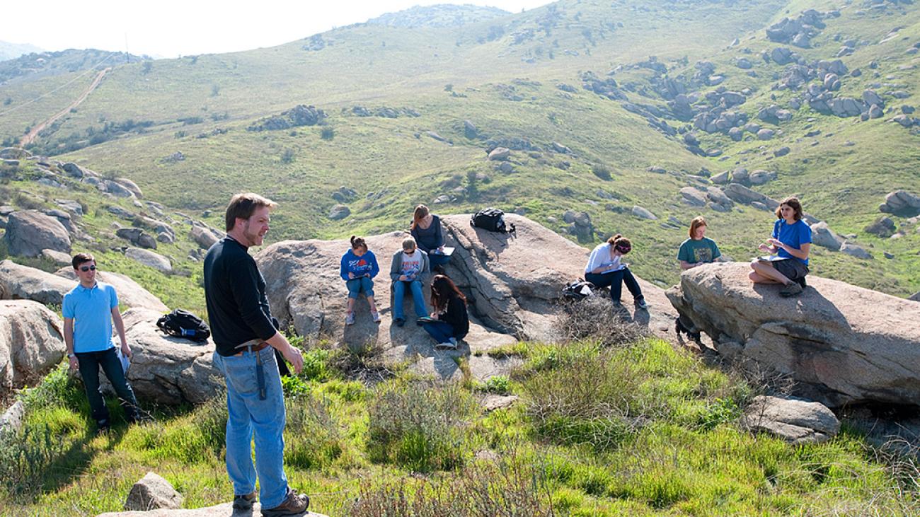 Learning in the field with Professor Robert Gaines