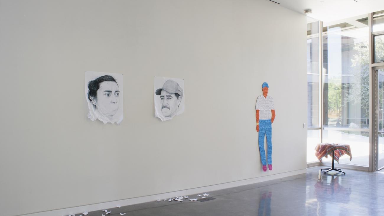 Anabel Gomez, installation view, 2017