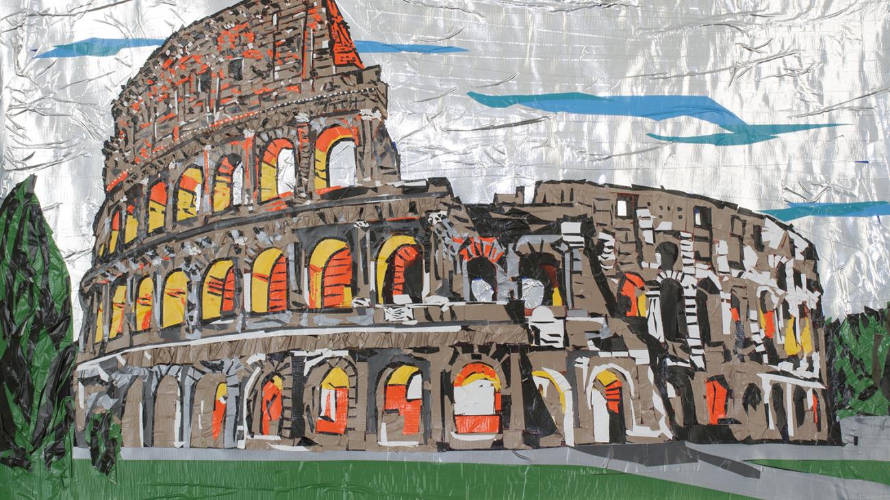 Joe Girandola's piece Colosseo di Romano