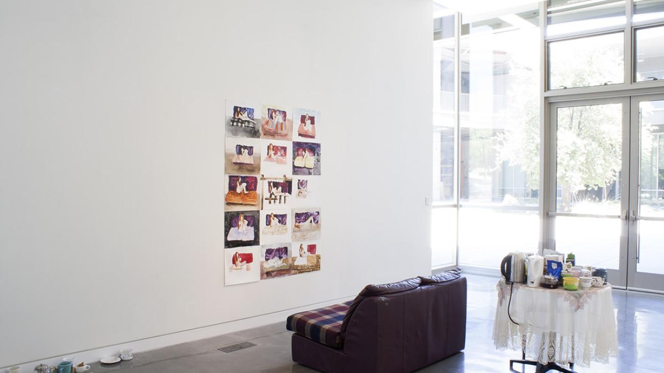 Kirsten Tingle, Tea Room Installation 2017