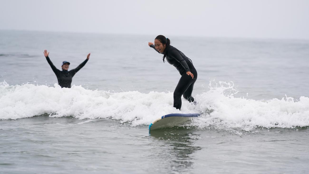 Learn to surf... no previous experience necessary!