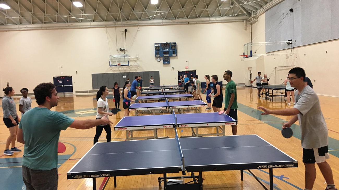 Table Tennis class