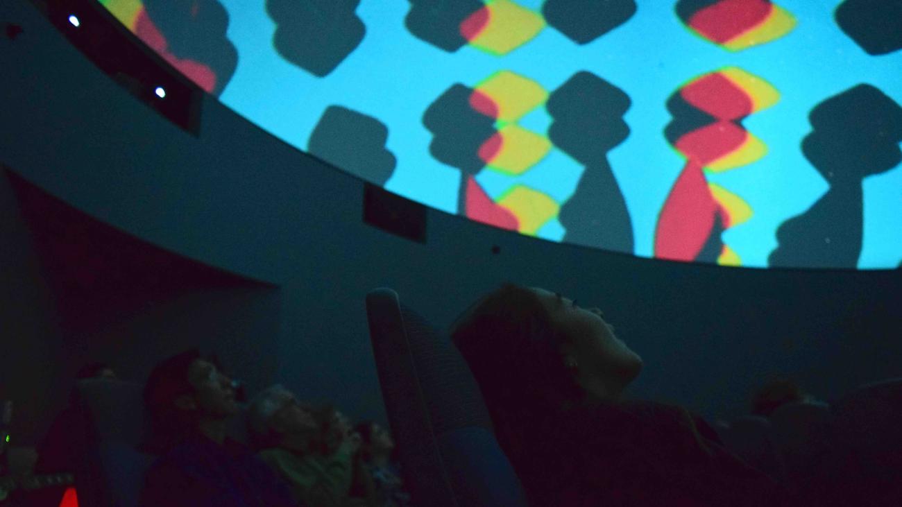 inside planetarium