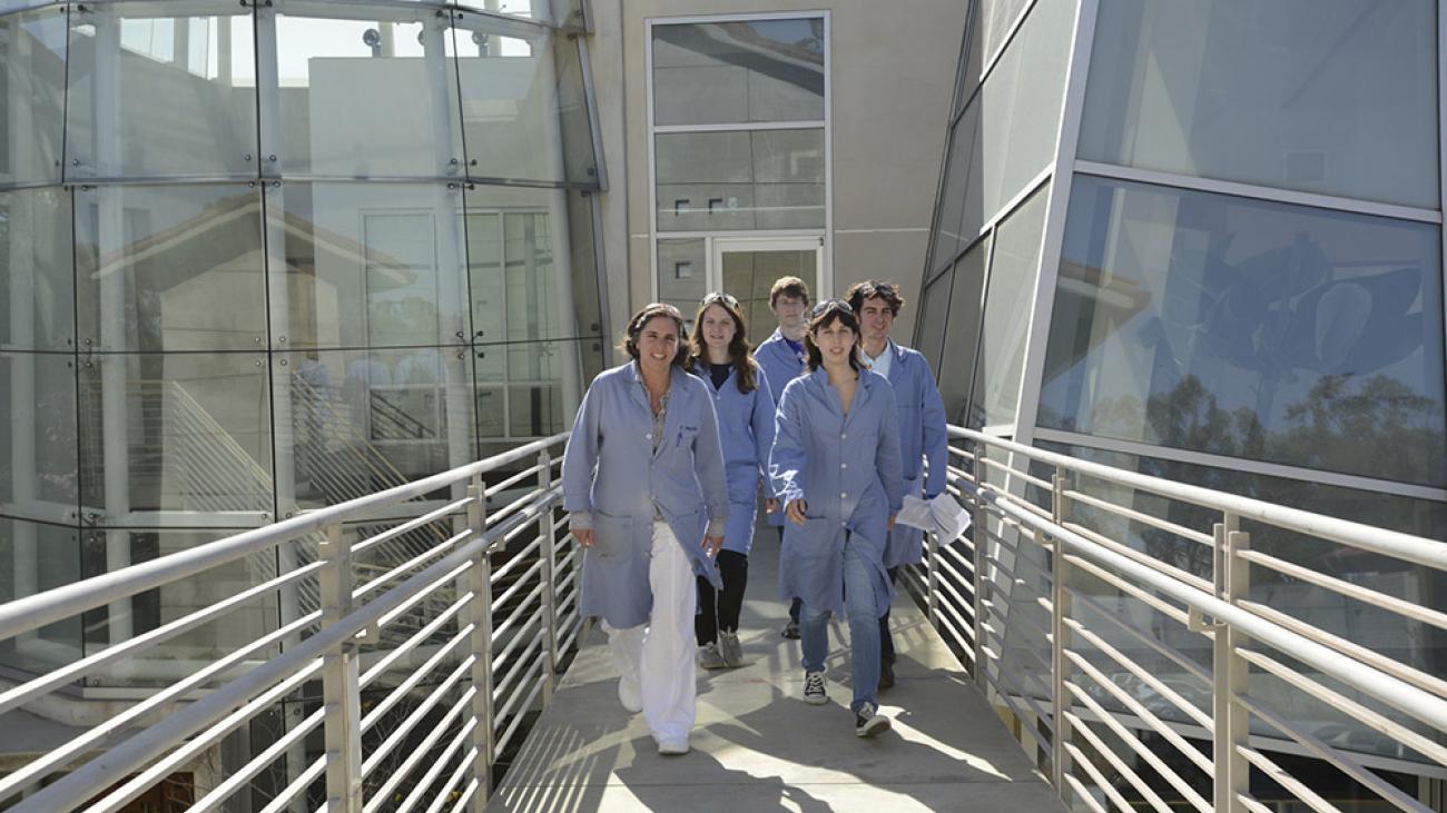 Professor Tina Negritto with her research team